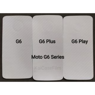 Moto One Vision/E4 /E5 /E5 Plus /G4 /G4 Play /G4 Plus /G5 /G5s /G5 Plus/G6 /G6 Play /Z2 Play กันรอยหลังเคฟล่า