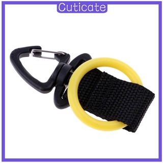 Portable Scuba Diving Webbing Regulator Octopus Mouthpiece Holder Retainer