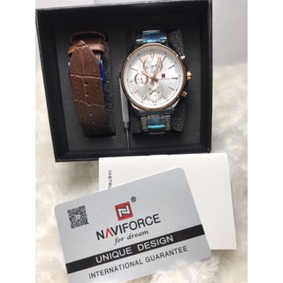 ⌚️NAVIFORCE⌚️นาฬิกาข้อมือผู้ชาย/ผู้หญิง (ของใหม่) 👉🏻 แบรนด์ : NAVIFORCE ของแท้💯