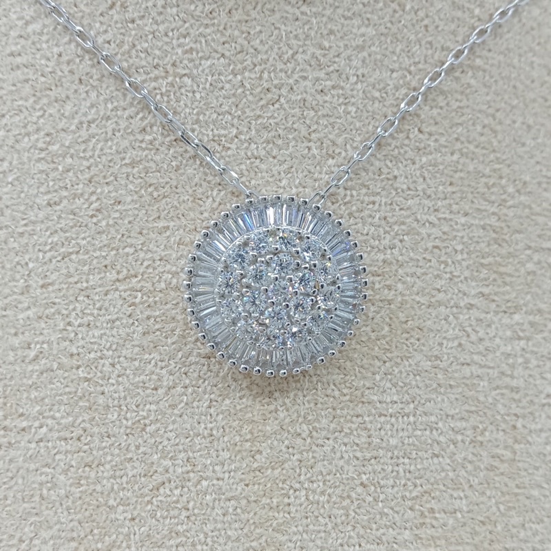 ‼️💯จี้พร้อมสร้อยคอเงินแท้ 92.5 Moscowa Belgium