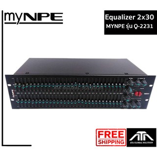 อีคิว EQUALIZER อีควอไลเซอร์ ยี่ห้อ MYNPE Q-2231 myNPE Q-2231 Stereo Equalizer