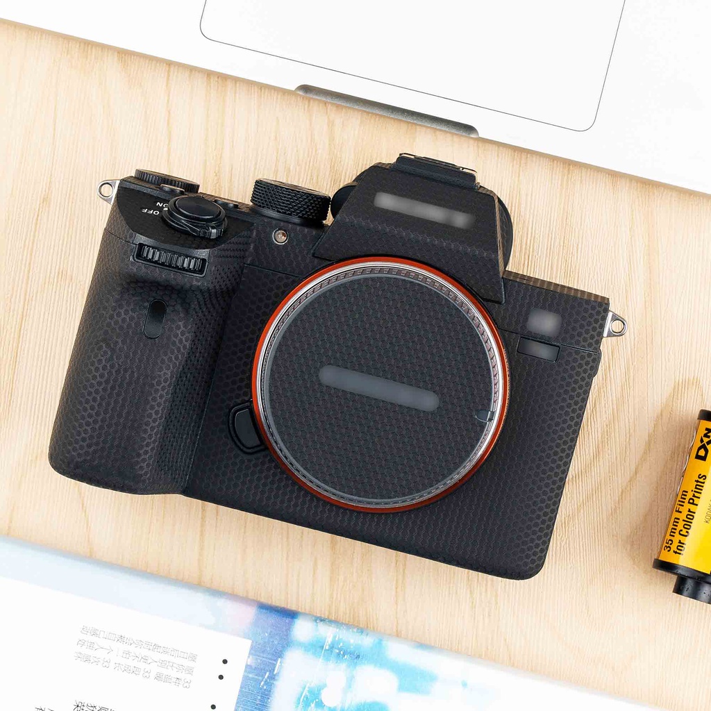 JJC SS-A7S3 สติกเกอร์ป้องกันรอยขีดข่วนสำหรับกล้อง Sony a7S III A7S3 A7SIII , 3M ฟิล์มตกแต่งผิวที่เหลือฟรี
