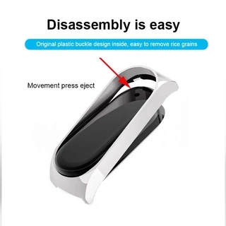 สายสแตนเลสสําหรับ เสี่ยวหมี่ for Mi Band 10 9 8 สร้อยข้อมือโลหะสายรัดข้อมือสําหรับ for Mi Band 7 6 5 4 3 สายอุปกรณ์เสริม