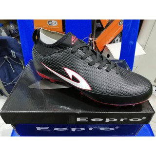 ***ใช้โค้ดส่งฟรี*** คุ้มค่าสุดๆ สตั๊ดหุ้มข้อ Eepro (Eepro Soccer Boot) สีดำ