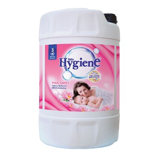 ราคาพิเศษ!! ไฮยีน น้ำยาปรับผ้านุ่ม สูตรมาตรฐาน กลิ่นพิ้งค์สวีท 20 ลิตร Hygiene Fabric Softener Pink Sweet 20 L