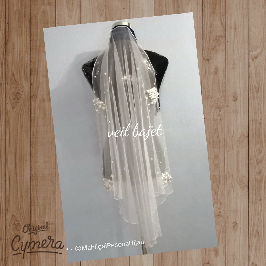 WEDDING VEIL TUNANG VEIL BRIดาล 4 เม็ด