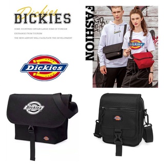 COD】ไหล่ที่เรียบง่ายและทันสมัย ​​​​Dickies กระเป๋าสะพายรุ่นผ้าใบกระเป๋าสะพายข้างทั้งหมดตรงกับแนวทแยงกระเป๋านักเรียน