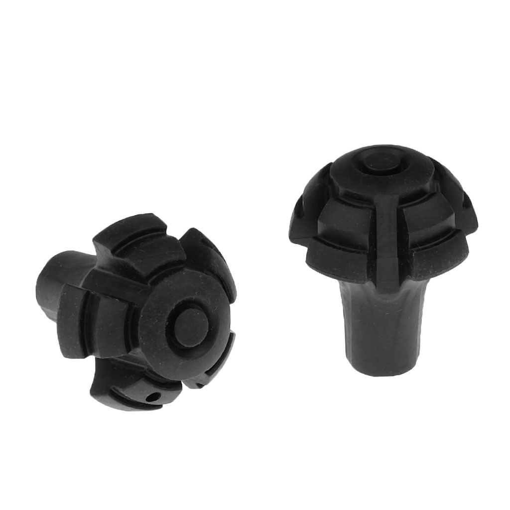 Trekking Pole Tip Anti Slip Plastic Protector Walking Cane Camp Climb Tip Stick