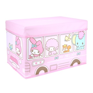 กล่องเก็บของ กล่องอเนกประสงค์ ใส่ของ กล่องพับได้ sanrio 100%