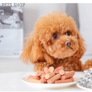 Pets Shop ไส้กรอกแฮม โปรตีนสูง สมดุลต่ํา สําหรับสัตว์เลี้ยง สุนัข แมว 60 ชิ้น