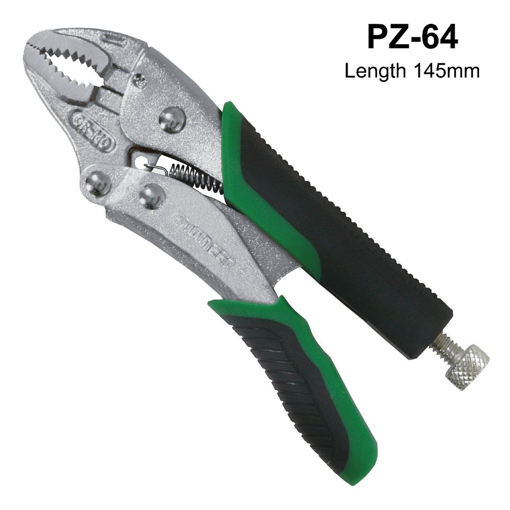 ENGINEER คีมล็อกปากโค้งอเนกประสงค์ รุ่น PZ-64