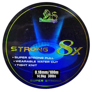 [ส่งในไทย] สาย PE Benmingo Strong 8X ความยาว 100 เมตร