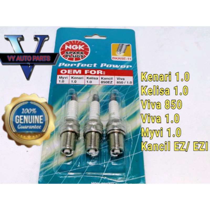Kenari Kelisa Viva Spark Plug BKR5E-11 NGK