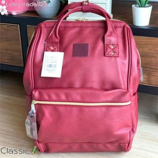 Anello polyurethane leather rucksack รุ่น  Classic ของแท้ ราคาถูก