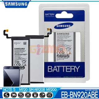 แบตเตอรี่ Samsung Galaxy Note 5 N9200 แบตเตอรี่รุ่น EB-BN920ABA