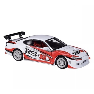 โมเดลรถเหล็กSilvia S15 RS-R สเกล1:24 Welly รายละเอียดสวยสมจริงทั้งภายนอกและภายในเป็นงานโมเดลสำหรับตั้งโชว์