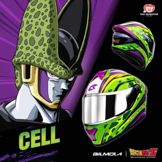 หมวกกันน็อค ดราก้อนบอล Bilmola Rapid รุ่น LIMITED DRAGON BALL Z ลาย Call