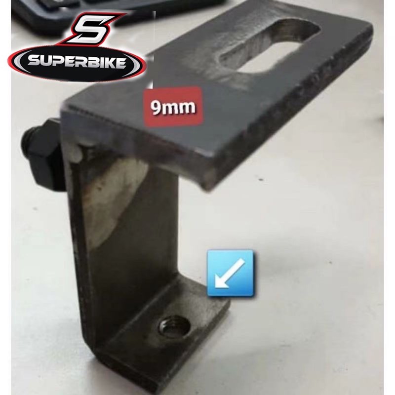 LC135 REAR ARM STOPPER / ARM BRACKET MODIFY SWIMARM Y15ZR HUB BRAKE STOPPER