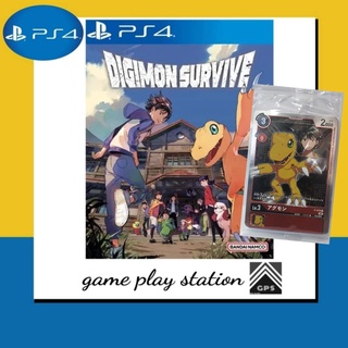 ps4 digimon survive ( english zone 3 ) มีการ์ดแถม