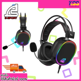 หูฟัง หูฟังเล่นเกม หูฟังเกมมิ่ง Signo Gaming Headset Electra 7.1 Hp-831 Black รับประกัน 2 ปี