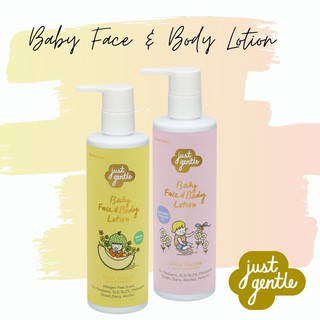 โลชั่นทาผิวหน้าและผิวกายเด็ก Baby Face &amp; Body Lotion