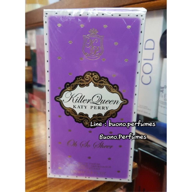 Katy Perry Killer Queen Oh So Sheer EDP 100ml.  Original / กล่องซีล
