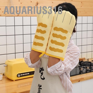 Aquarius316 ถุงมือโพลีเอสเตอร์ มีฉนวนกันความร้อน สําหรับเตาอบบาร์บีคิว
