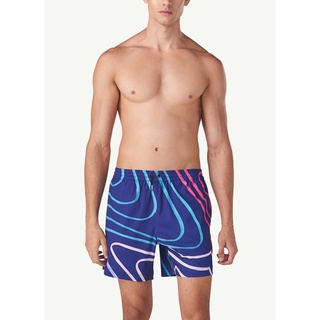 Angelys Balek กางเกงว่ายน้ำผู้ชาย Mid - Lenght Swim Short รุ่น  FW21SWM003002013 สีมัลติคัลเลอร์