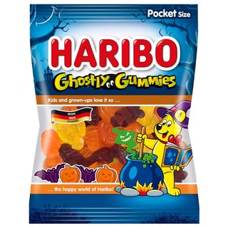 เยลลี่ฮาริโบ โกสตี้ กัมมี่ Haribo Ghosty Gummies 80g.