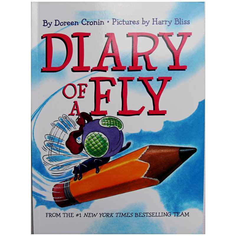 หนังสือภาษาอังกฤษสำหรับเด็ก สมุดภาพ Diary of a Fly Child English Picture Book Educational Toys