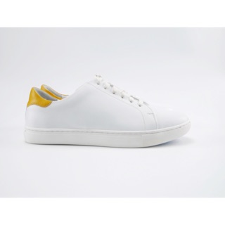 [PRE-ORDER] Campbell sneakers สีขาว เลือกสีแถบด้านหลังได้ถึง 38 สี