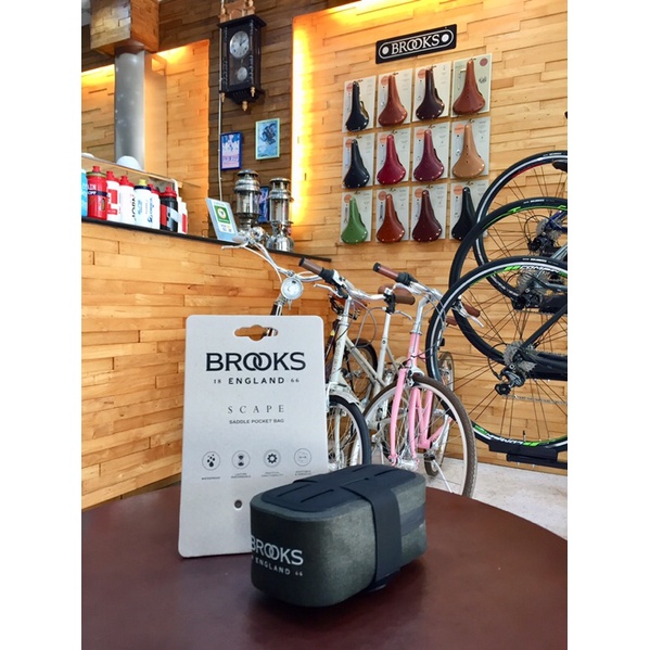 BROOKS ENGLAND: กระเป๋าท้ายอานจักรยาน BROOKS SCAPE SADDLE PORKET BAG ราคา ถูกที่สุด ดีลบีเคเค แกลเลอรีภาพที่ 5