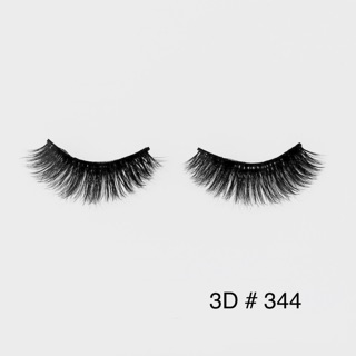 ขนตาปลอม 3D Faux Mink Double Silk Lashes เบอร์ #344