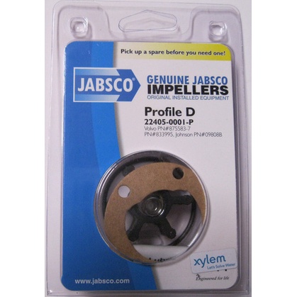 JABSCO MARINE BOAT 22405-0001P REPLACEMENT IMPELLER & GASKET KIT