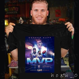 เสื้อยืด ลาย Kupp La Rams Bowl Lvi Mvp 2022 สีดํา DiySize S-5XL