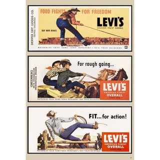 โปสเตอร์ ภาพติดผนัง levi’s