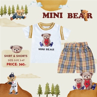 Babyhip ชุด MINI BEAR COLLECTION เสื้อกางเกงเด็กหญิงเด็กชาย