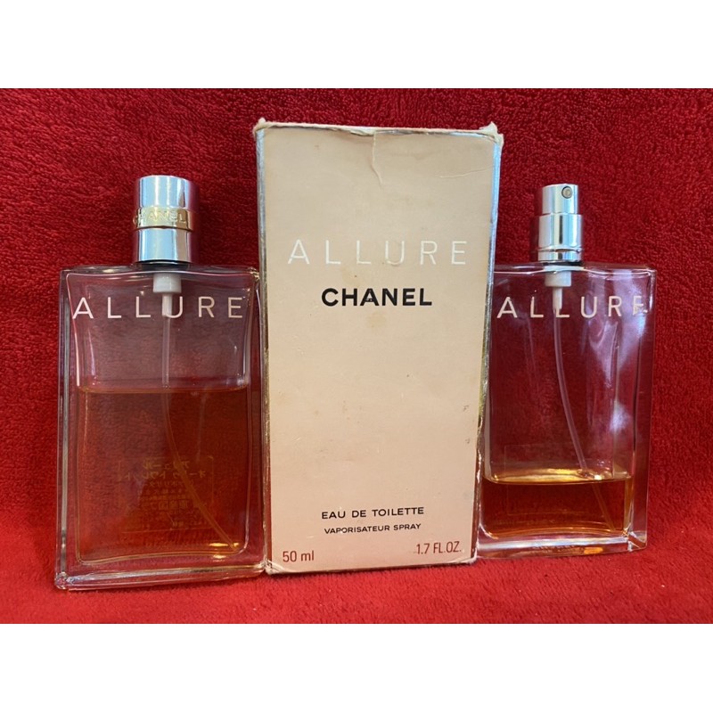 VTG CHANEL ALLURE(1996)for Women  50ml Eau de Toilette Spray Used |  Shopee Thailand