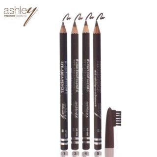 (1แท่ง)Ashley Eye Brow Pencil แอชลี่ย์ ดินสอเขียนคิ้ว พร้อมแปรง AP006