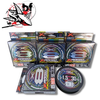 BPFSEP65 ลด 65.-สายพีอี YGK  X-BRAID UPGRADE X8 PENTAGRAM 150m.สายสีรุ้ง(สายสลับ5สี) NEW COLOR