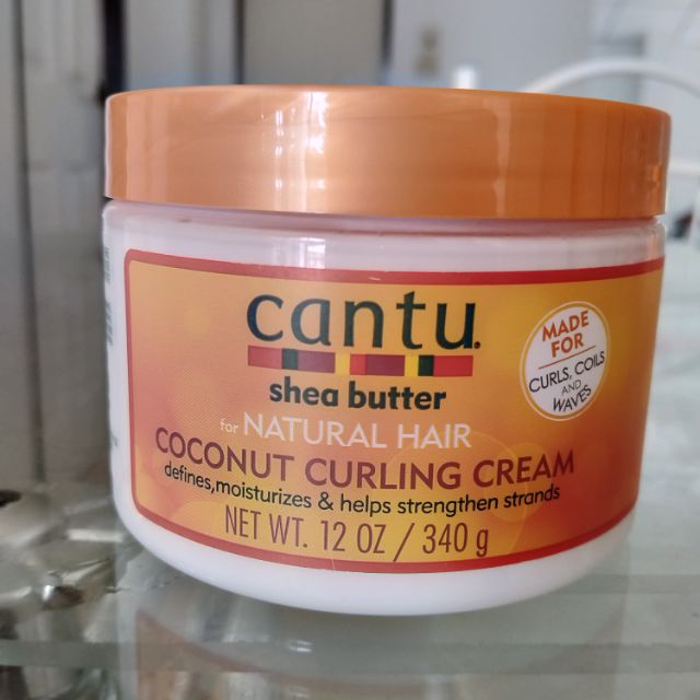 Cantu Shea Butter for Natural Hair Coconut Curling Cream.