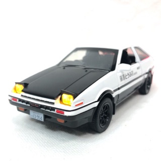 รถโมเดลเหล็ก รถเต้าหู้ TRUENO TOYOTA AE86 scale 1/28🔥🔥👍