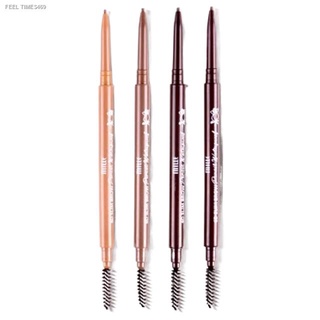 🔥ส่งไวจากไทย🔥Mille 6D Slim Brow Pencil Waterproof ดินสอเขียนคิ้วหัวสลิม