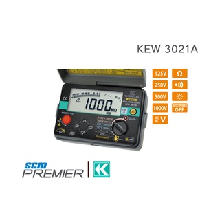 KYORITSU เครื่องทดสอบฉนวนไฟฟ้า Digital Insulation Tester รุ่น KEW 3021A 3022A 3023A