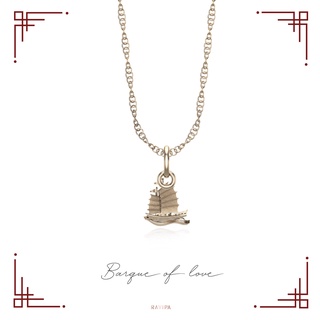 RAVIPA - เจ้าแม่ทับทิม Golden Gold - Barque of love Necklace