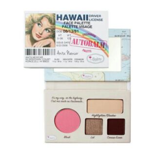The balm Autobalm Face Palette พาเลทโทนชมพู HAWAII