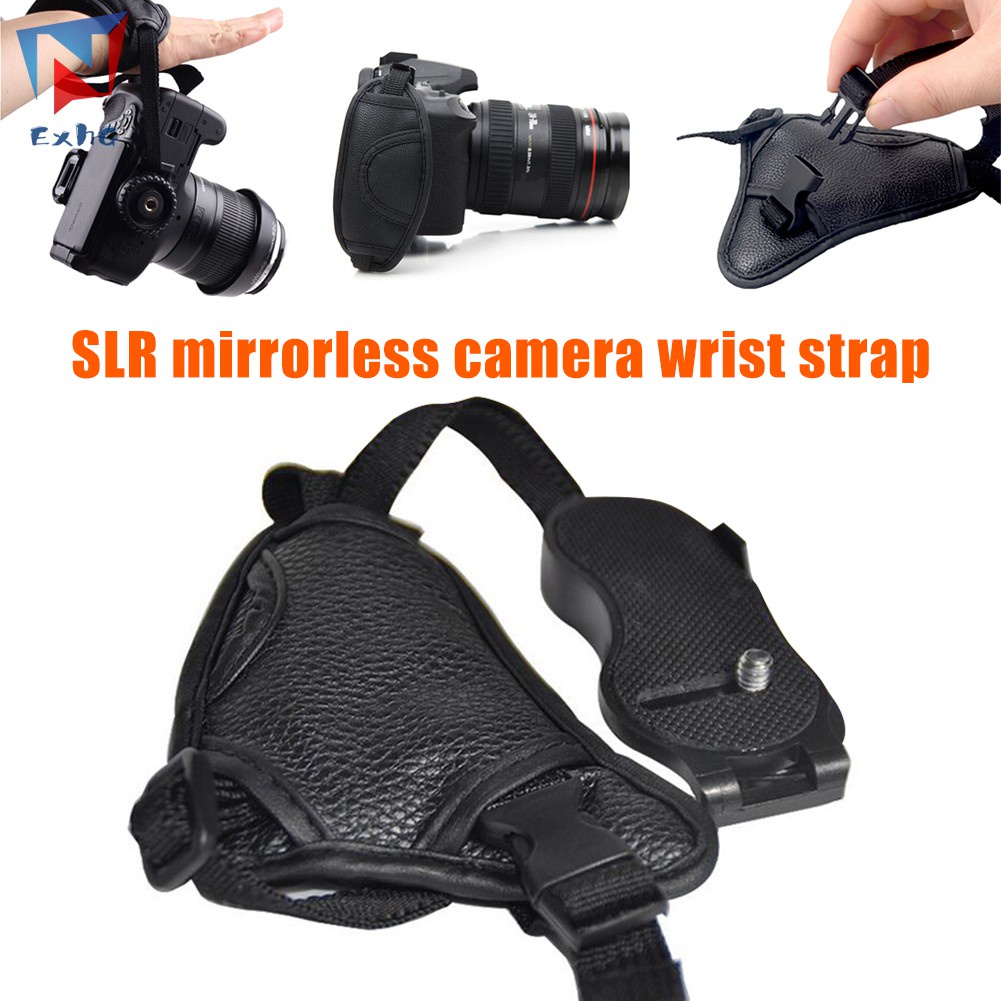 JJC Adjustable Camera Strap Quick Release Hand Wrist Strap Camera Belt for Canon Nikon Sony Fuji