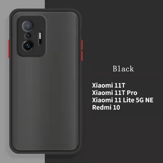 Mi11T Pro(พร้​อมส่งในไทย)เคสขอบนิ่มหลังแข็งขุ่นคลุมกล้องXiaomi Mi11T/Mi11T Pro/Mi11Lite 5G NE/Redmi 10