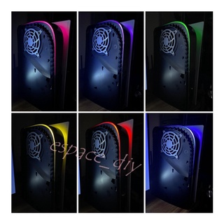 PS5:Sticker Light decal สำหรับเปลี่ยนสีไฟ PS5 ไฟสีขาวจะเปลี่ยนสีตาม สติ๊กเกอร์ light decal