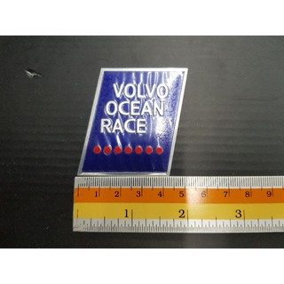 Pate Volvo งานอลูมิเนียมบาง 4x4 cm